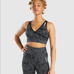 GYMSHARK ADAPT CAMO SEAMLESS SPORTS BRA